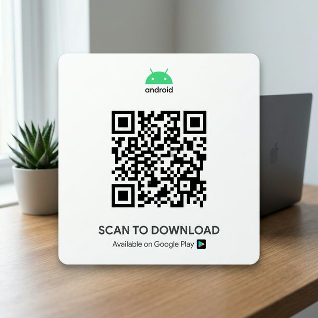 안드로이드 앱 다운로드 QR 코드